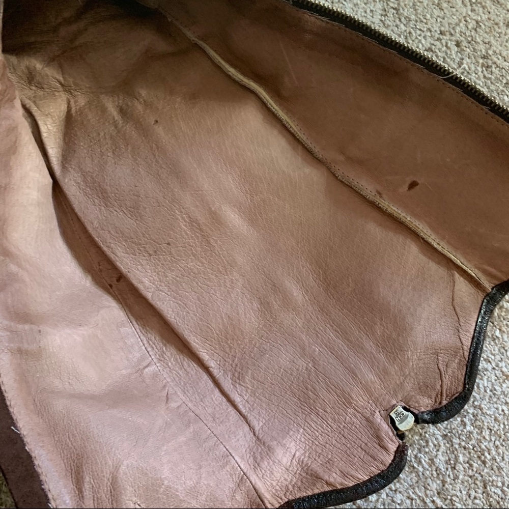 Donald Pliner brown cowhide Dela buckle boots - Picture 8 of 11